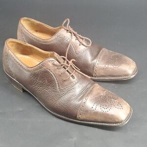Mezlan Andrew Dress Shoes Men’s Wingtip Oxford Size 12